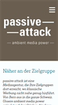 Mobile Screenshot of passiveattack.ch